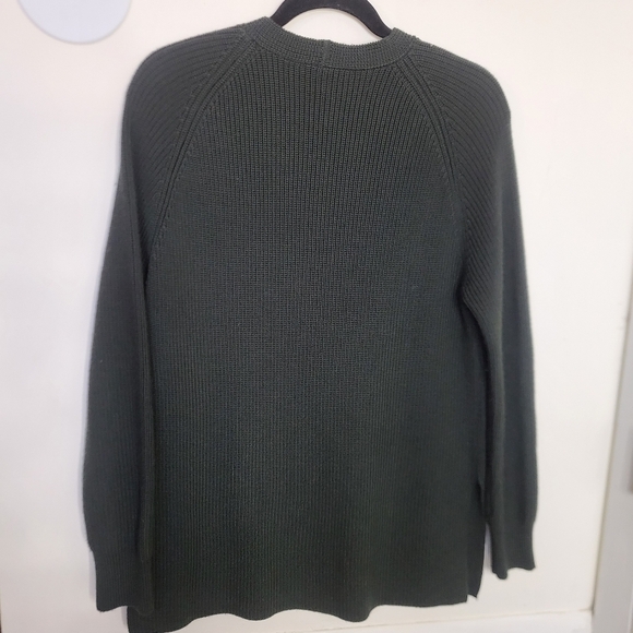 VGUC Athleta Switchback Pullover Sweater Oversized Knit Black XSmall - Picture 5 of 10